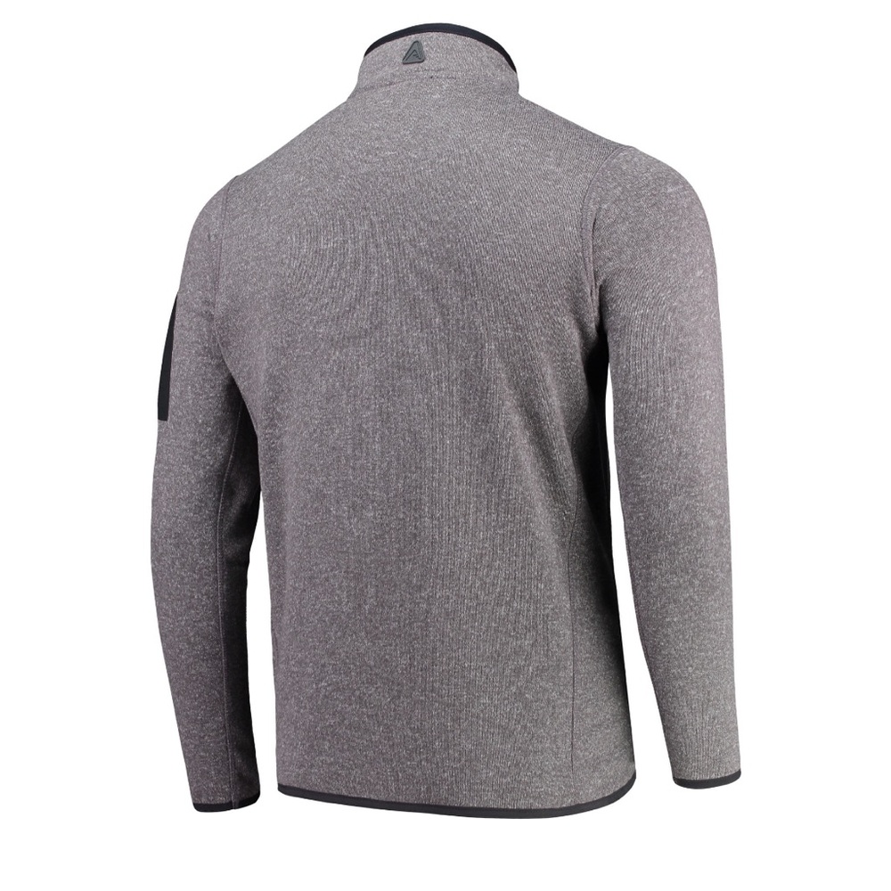 Cleveland Browns Quarter-Zip Pullover Men’s Large Heather Grey NFL 47' Brand - Picture 2 of 6